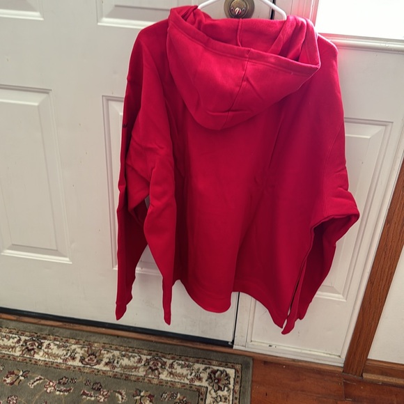 Columbia Men's Trek Graphic Hoodie, Mountain Red/Us Hood Flag, 3X Big brand new - Picture 5 of 9